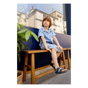 Louis Louise - Denim Bermuda Soho Hawaii | Hellblau