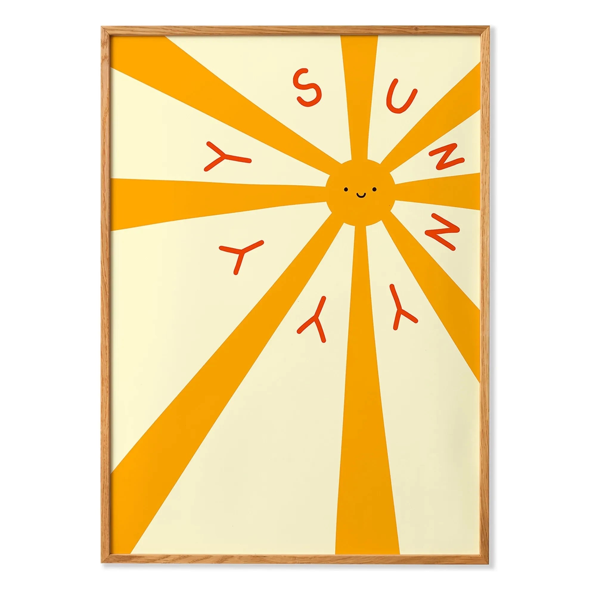 Mado - Sunny Poster | Orange