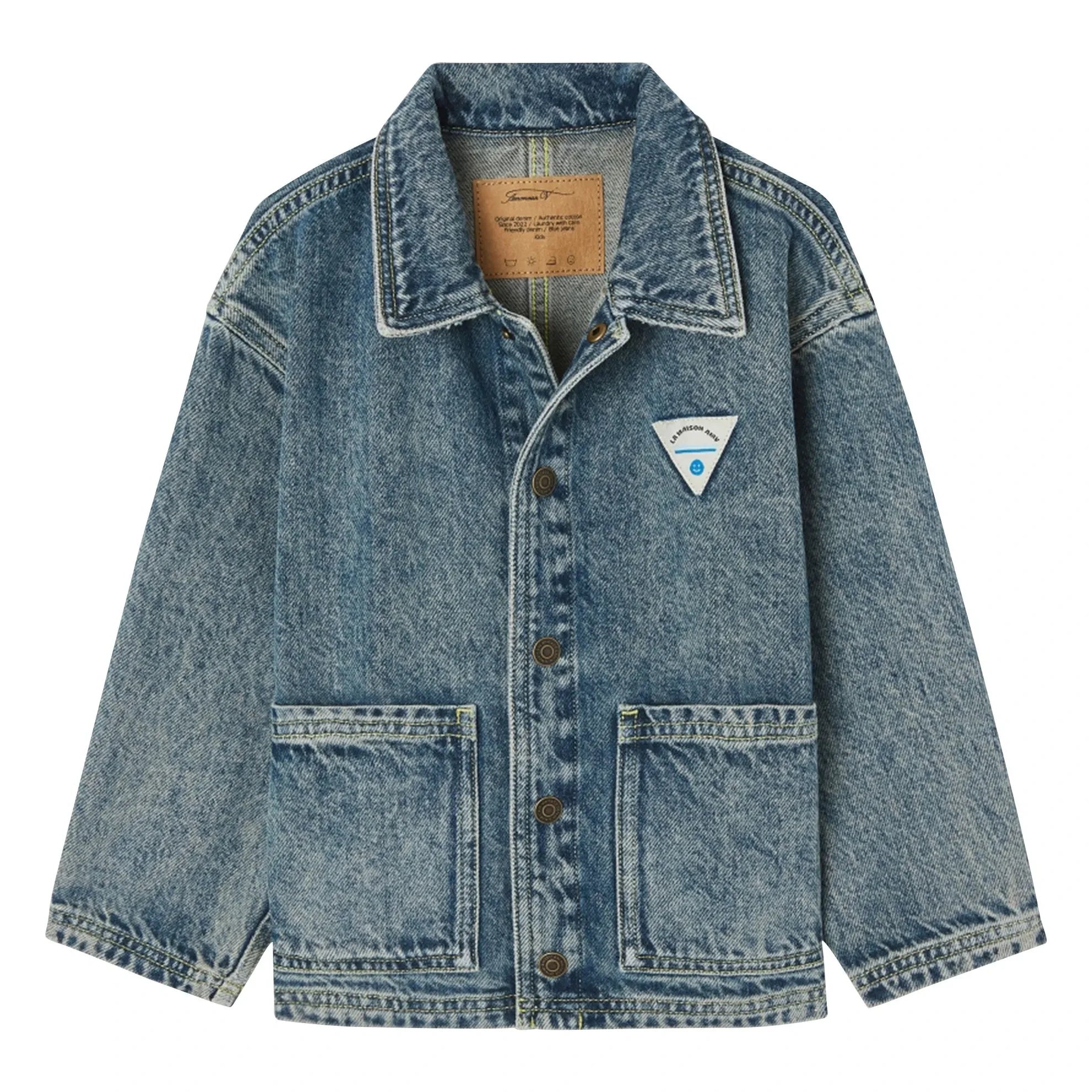 American Vintage - Joybird Jeansjacke | Stone-Washed Denim