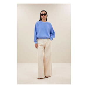 By Bar - Malyn Bio-Baumwoll-Sweatshirt | Blau