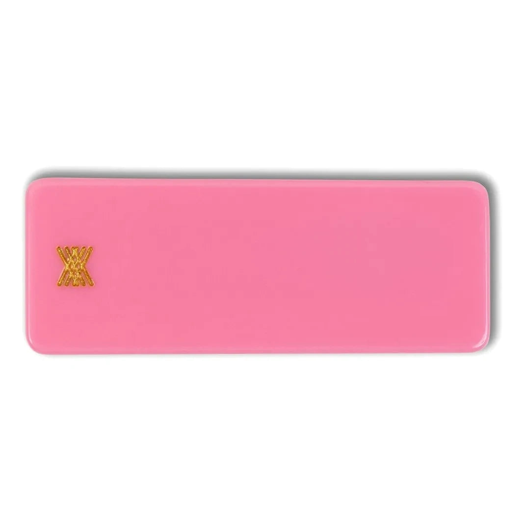 Repose AMS - Haarspange mit quadratischer Schnalle | Rosa