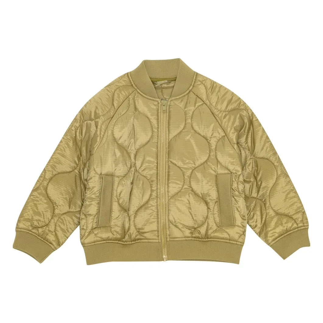 brunobruno nation - Harrold Bomberjacke aus recycelten Fasern | Senf