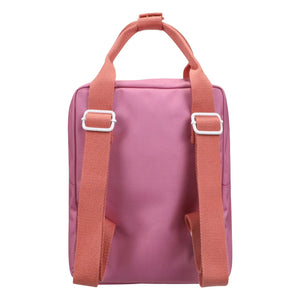 Sticky Lemon - Kleiner Umschlag-Rucksack | Koralle