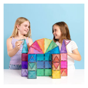 Connetix - Glitter Castle Set | Pastell