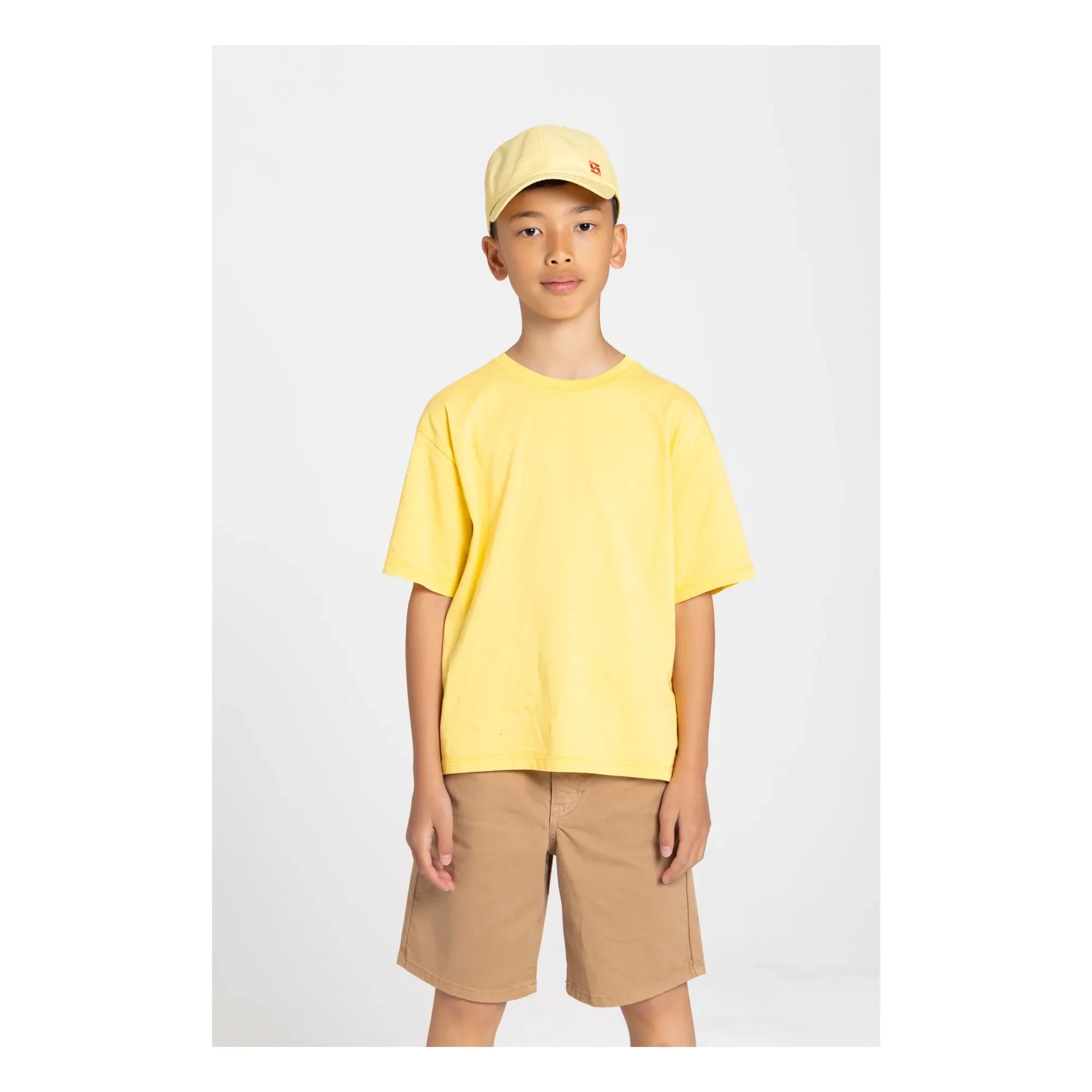 Smallable Kid - Nils Bio-Baumwoll-T-Shirt | Neon Gelb