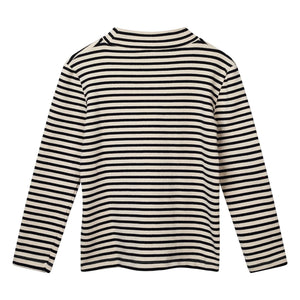 Wynken - Gestreifter Lento Pullover | Ecru