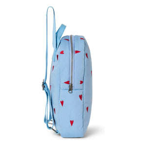 Studio Noos - Puffy Hearts Rucksack | Hellblau