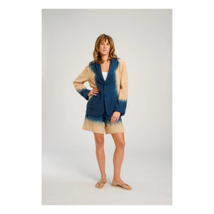 Virginie de Vinster - Blazer Tye and Die Oga | Blau