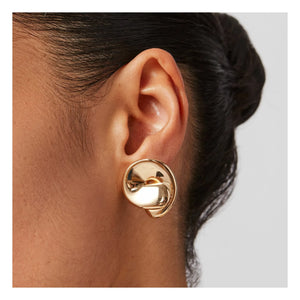 Jenny Bird - Rio Button Ohrringe | Gold