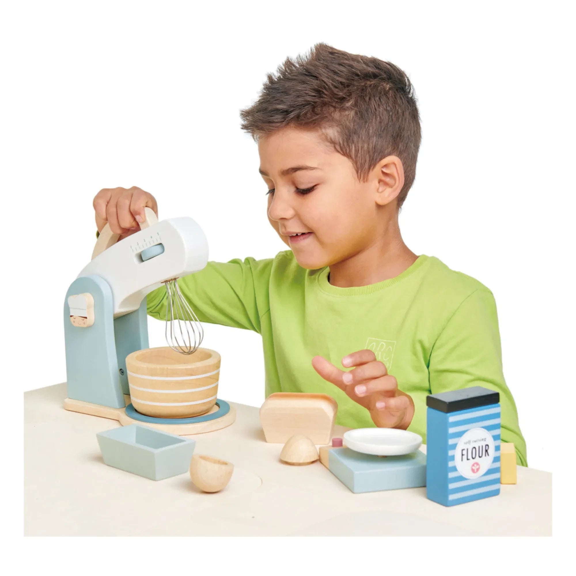Tender Leaf Toys – Hölzerner Kuchenmixer