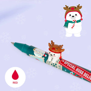 Legami - Set mit Two Gel Pens und Tierdeko - Jingle All the Way