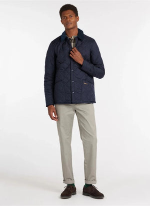 Barbour - Heritage Liddesdale Kapitone Ceket | Lacivert