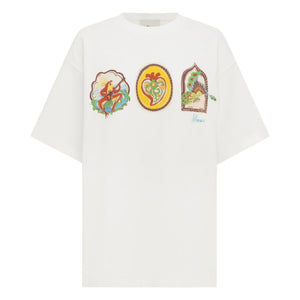 Alémais - Emilio T-Shirt aus Bio-Baumwolle | Creme