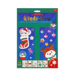 Legami - Set 75 Static Cling Fensteraufkleber - Windo-Wow