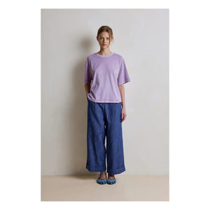 Hod - Ambre Baumwoll-T-Shirt | Matcha Grün