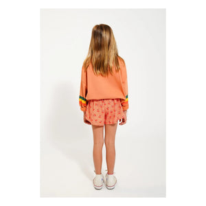 Piupiuchick - Etoile Sweatshirt aus Bio-Baumwolle | Koralle