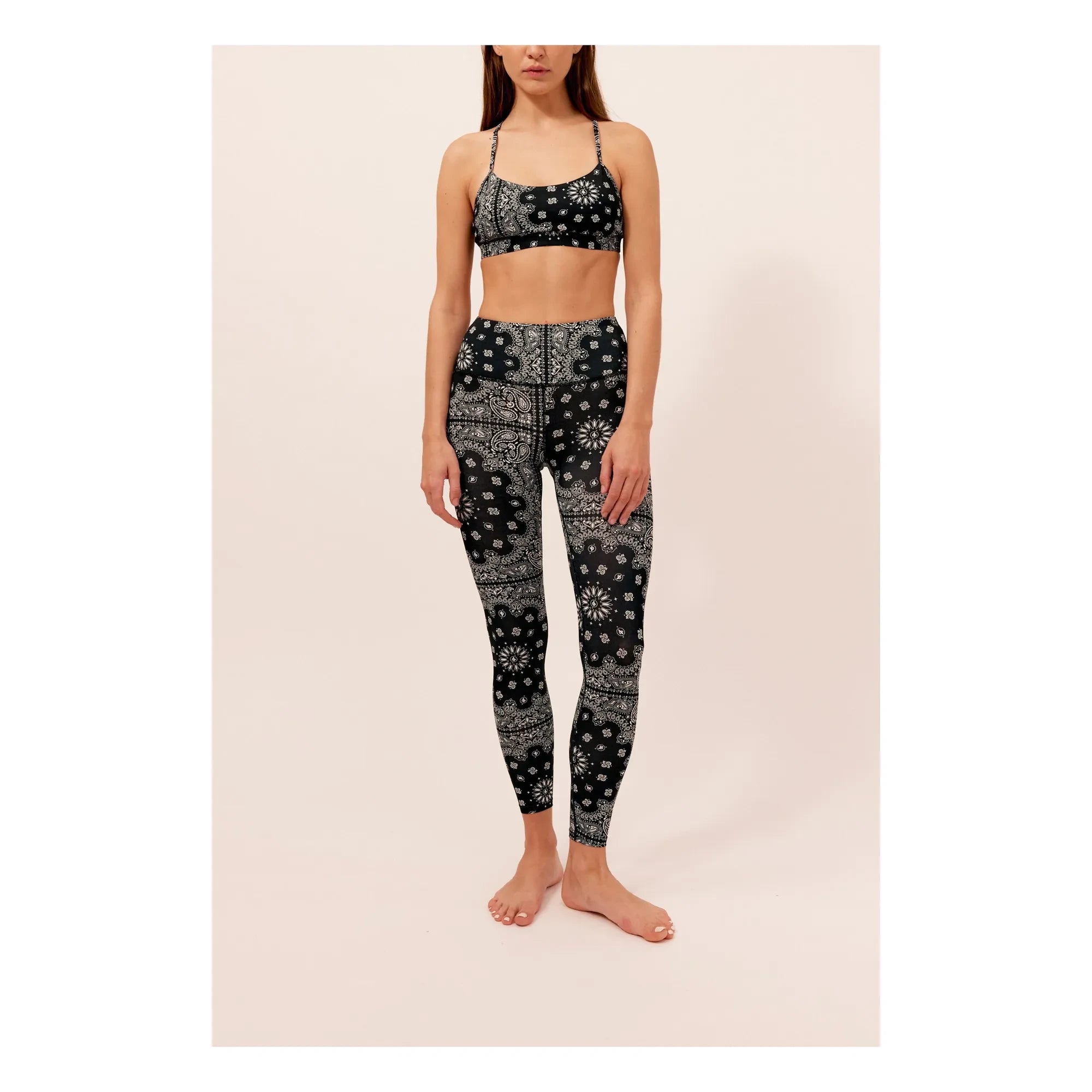 Arizona Love - Legging Yoga Bandana | Schwarz