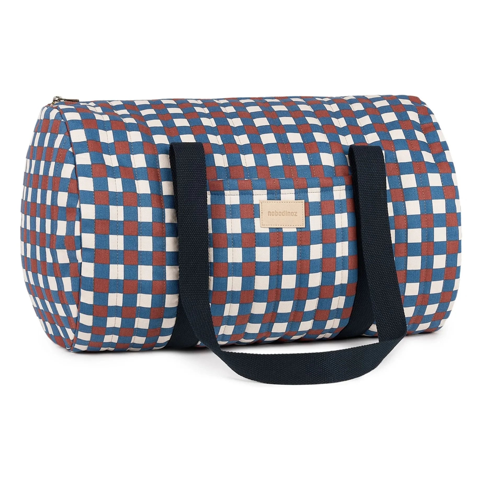 Nobodinoz - Hyde Park Mosaik Wochenendtasche | Blau