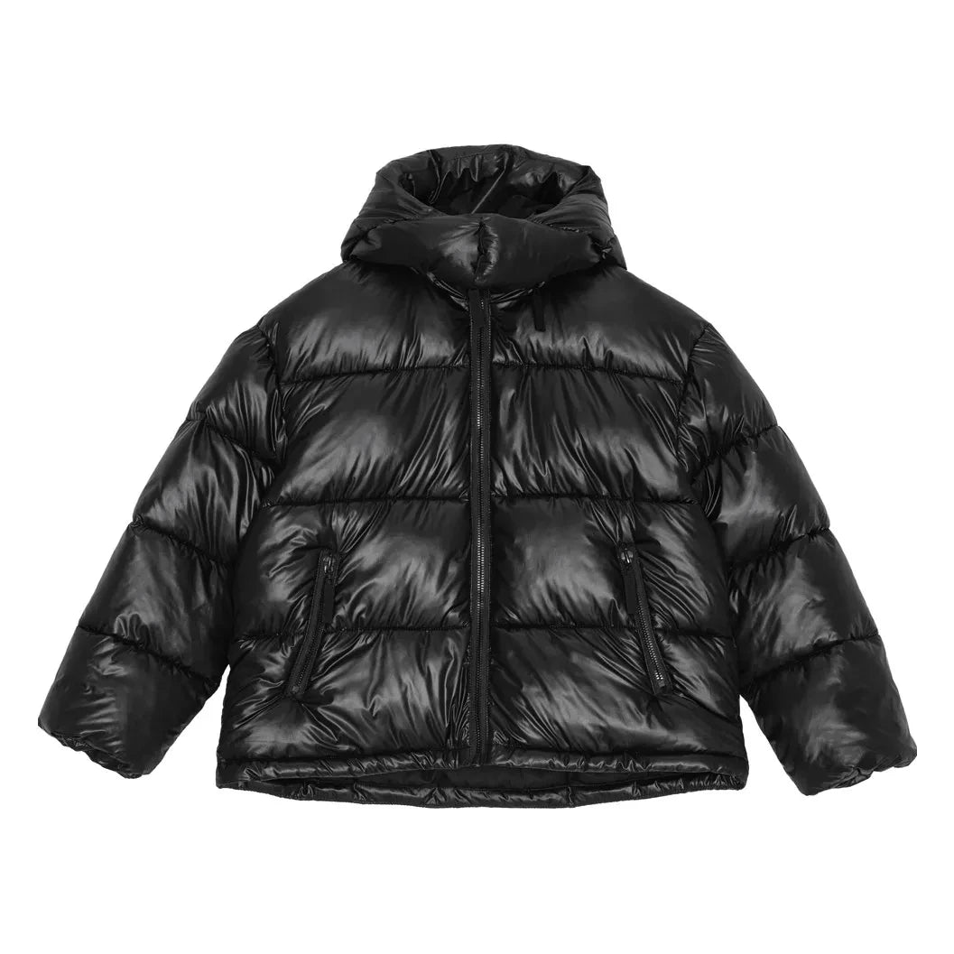 brunobruno nation - Edith Pufferjacke aus recycelten Fasern | Schwarz