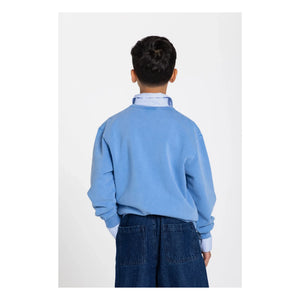 Smallable Kid - Arlo Bio-Baumwoll Sweatshirt | Königsblau