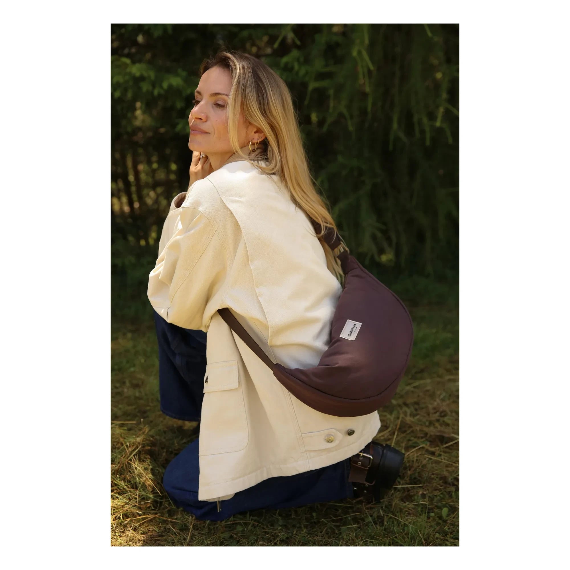 Studio Noos - Bauchtasche Puffy | Braun