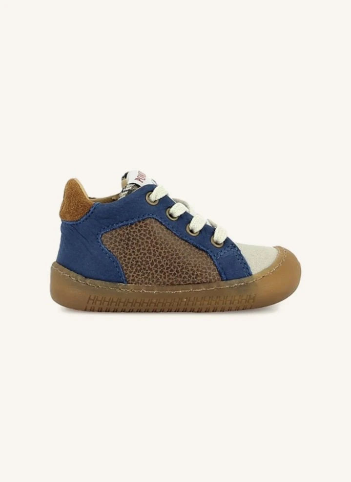 Pom d'Api - Yaka Star Nubuk Sneakers | Blau