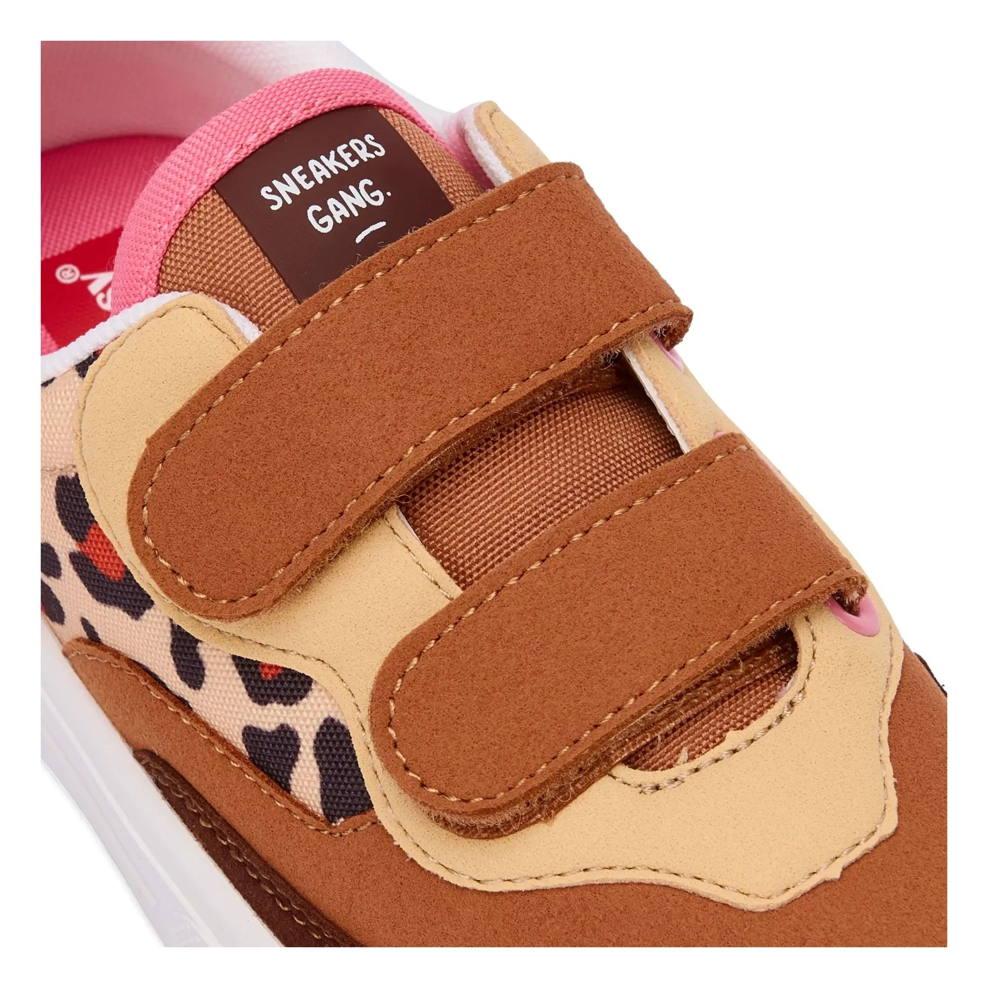 Hello Hossy - Leopard Scratch Sneaker | Creme