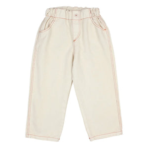 Búho - Denim-Lyocell-Hose | Ecru