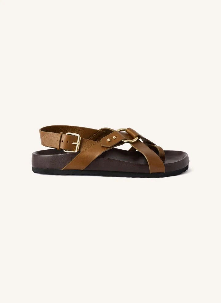Soeur - Mexiko Leder-Sandale | Bronze