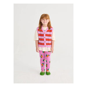 Bobo Choses – Orange Leggings aus Bio-Baumwolle | Lila