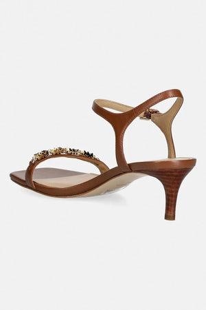 MICHAEL Michael Kors Dina Kitten Sandal Deri Sandalet