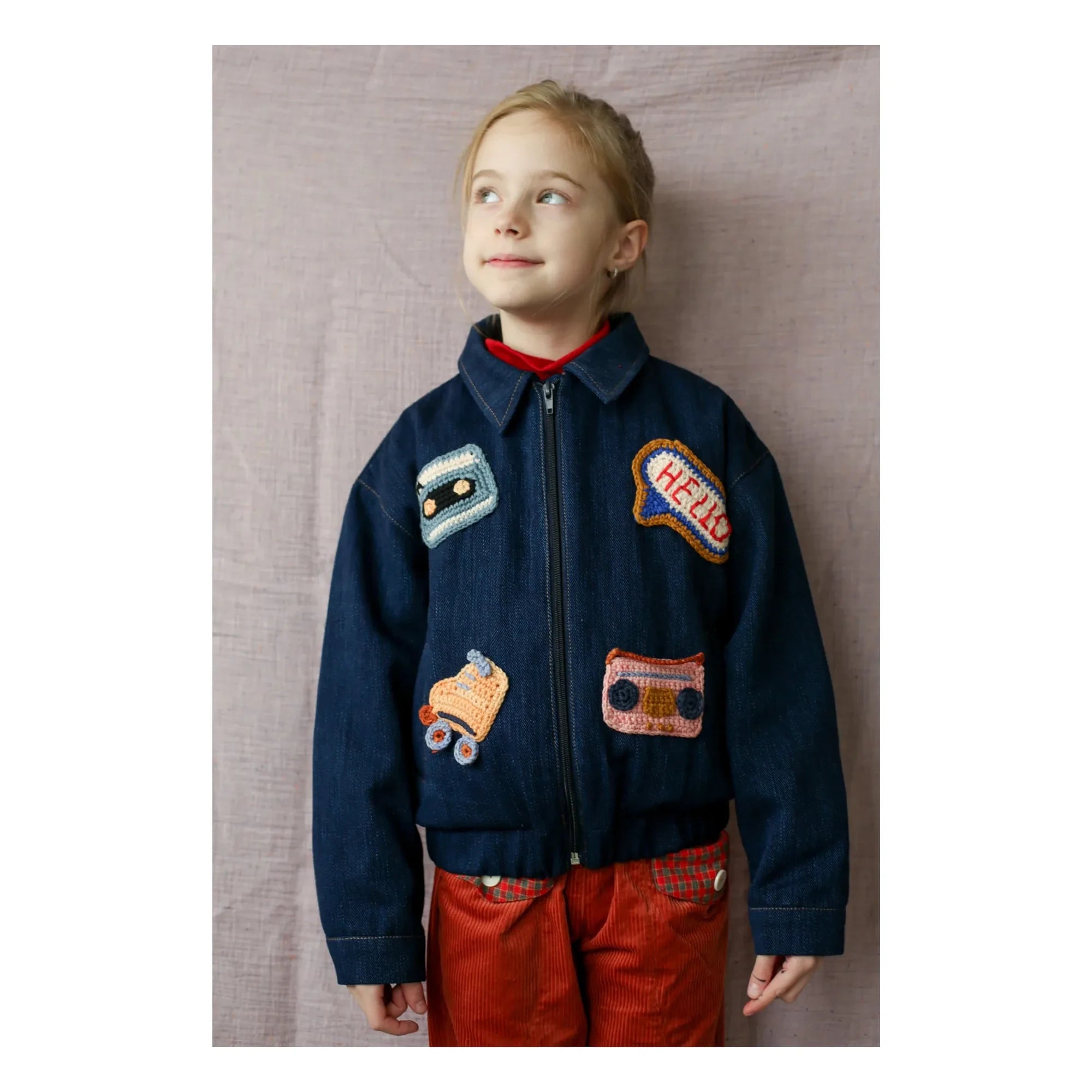 Kalinka - Eddie Denimjacke | Dunkelblau