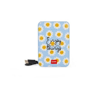 Legami - Tragbares Powerbank Daisy - Meine Superkraft