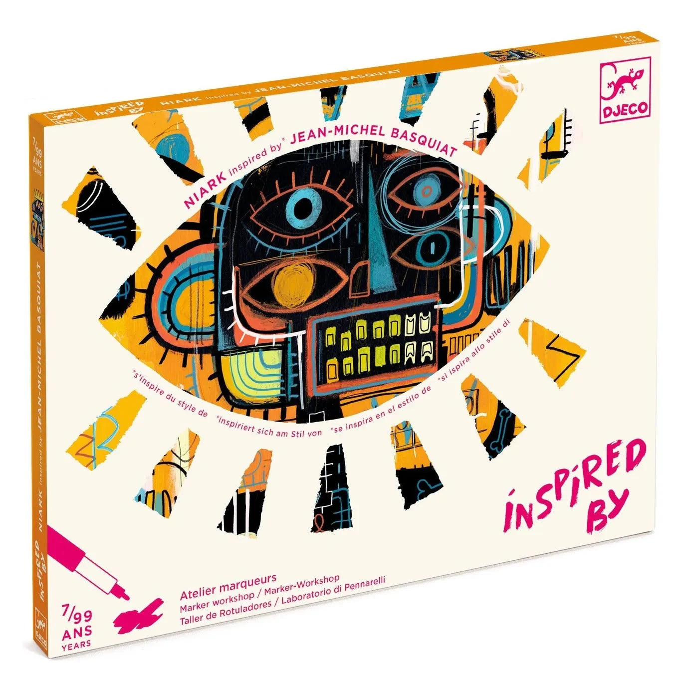 Djeco - Bastel-Aktivitätsset - Basquiat