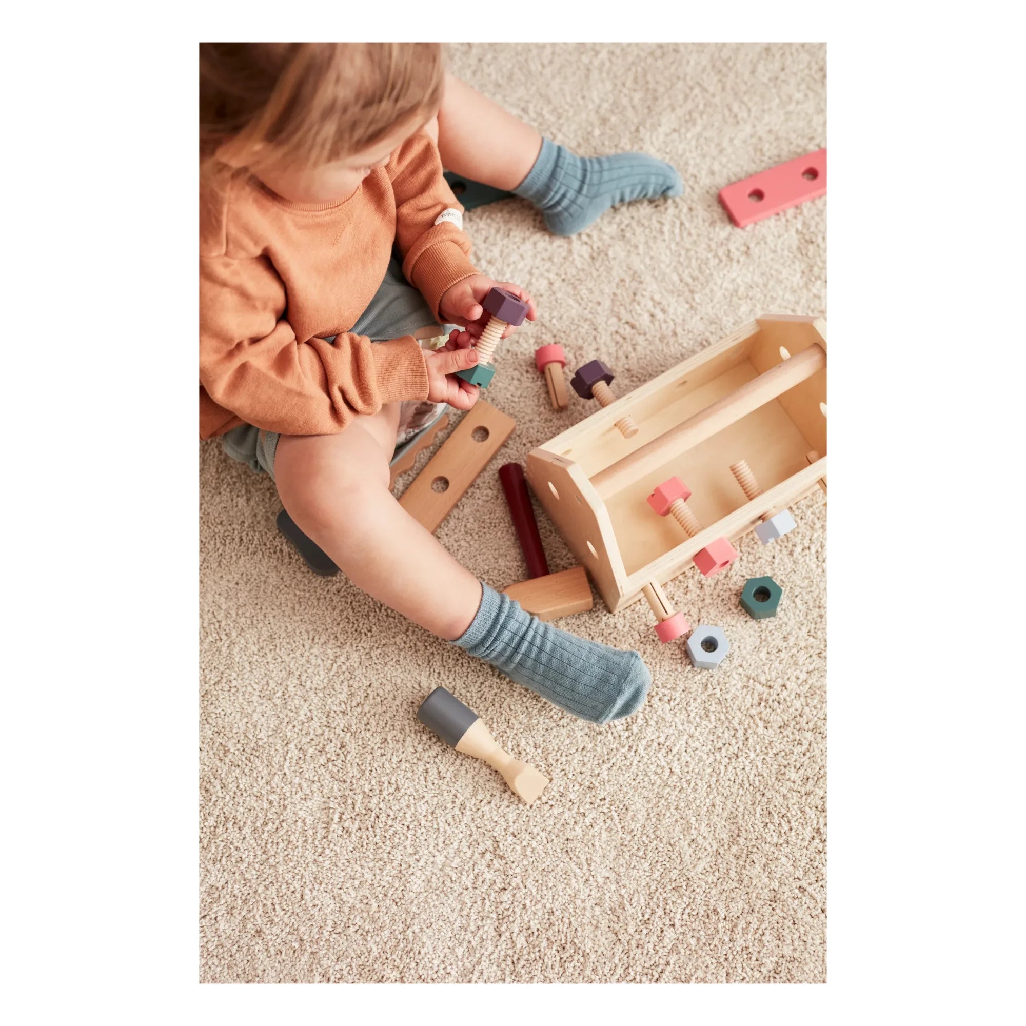 Kid's Concept - Werkzeugkasten aus Holz