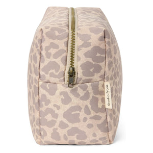 Studio Noos - Kosmetiktasche mit großem Leoparden-Relief | Beige