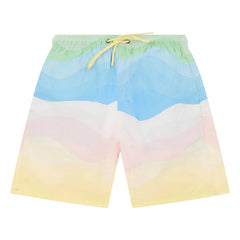 Hundred Pieces – Badeshorts „Wave“ | Grün