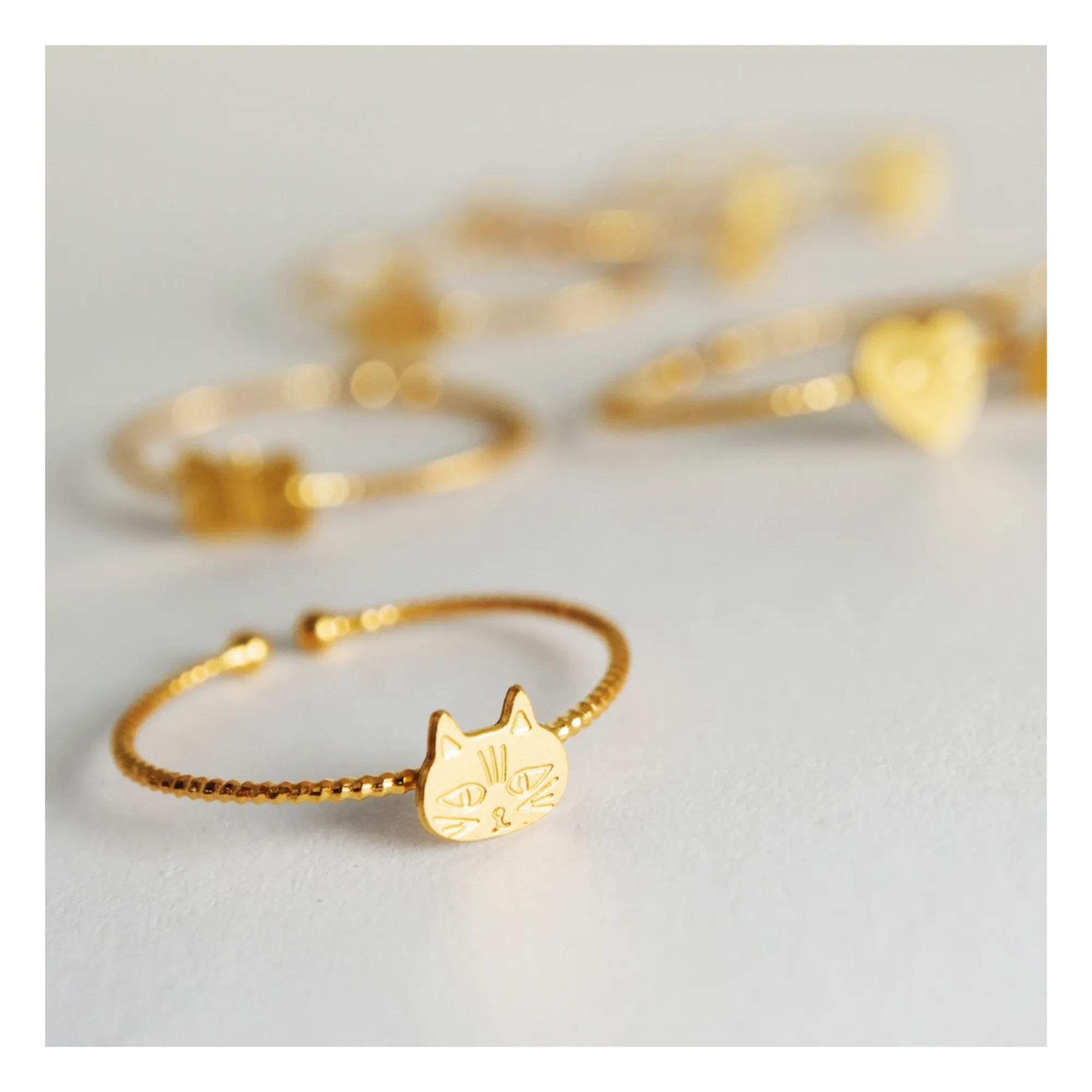 Adorabili - Katzenring | Gold