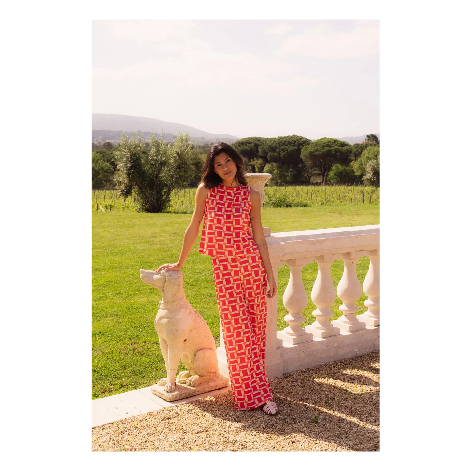Paloma Collection - Andrea Pink Mama Hose - Damenbekleidung | Rosa