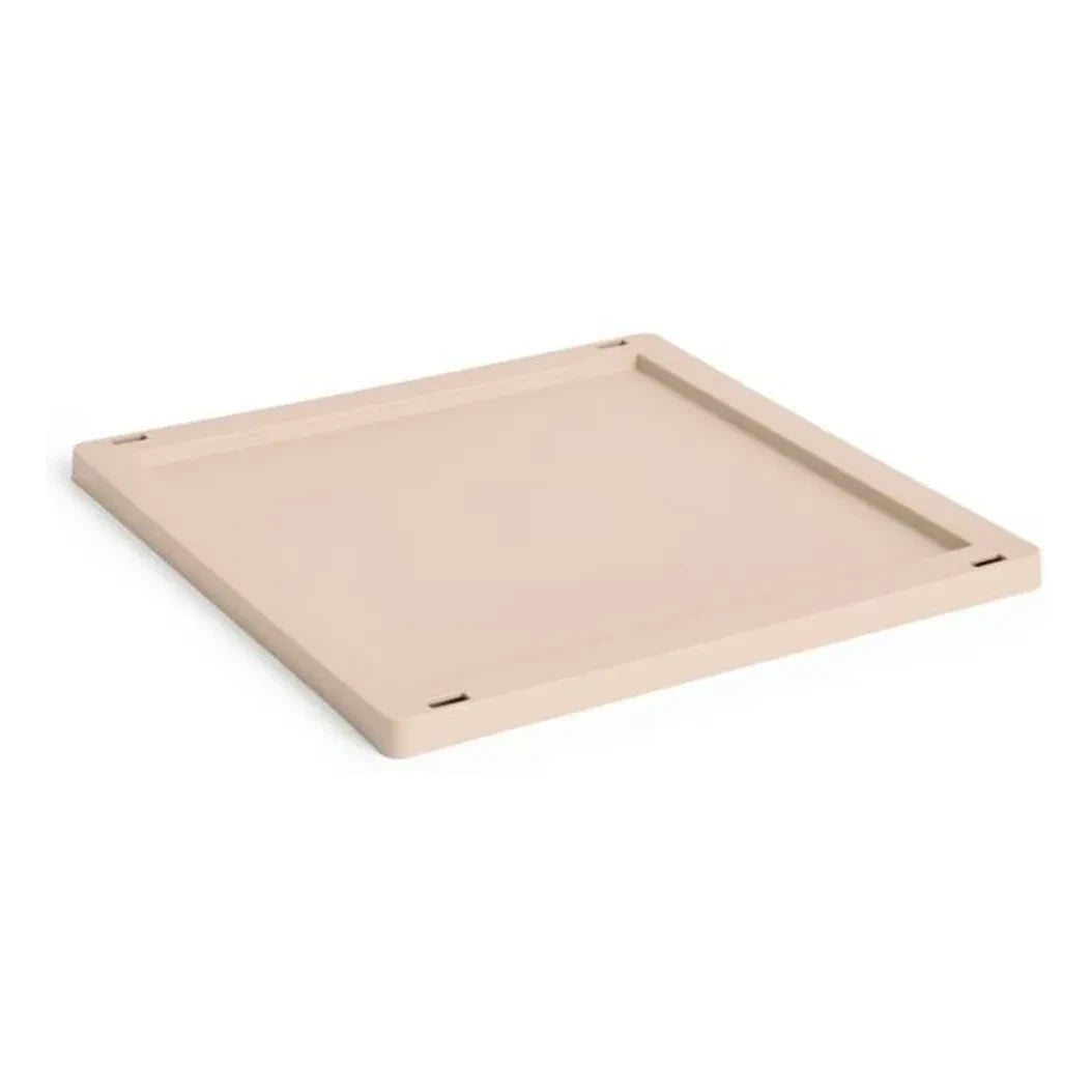 Hay - Deckel für quadratische/würfelförmige Faltbox Box | Staubgrau