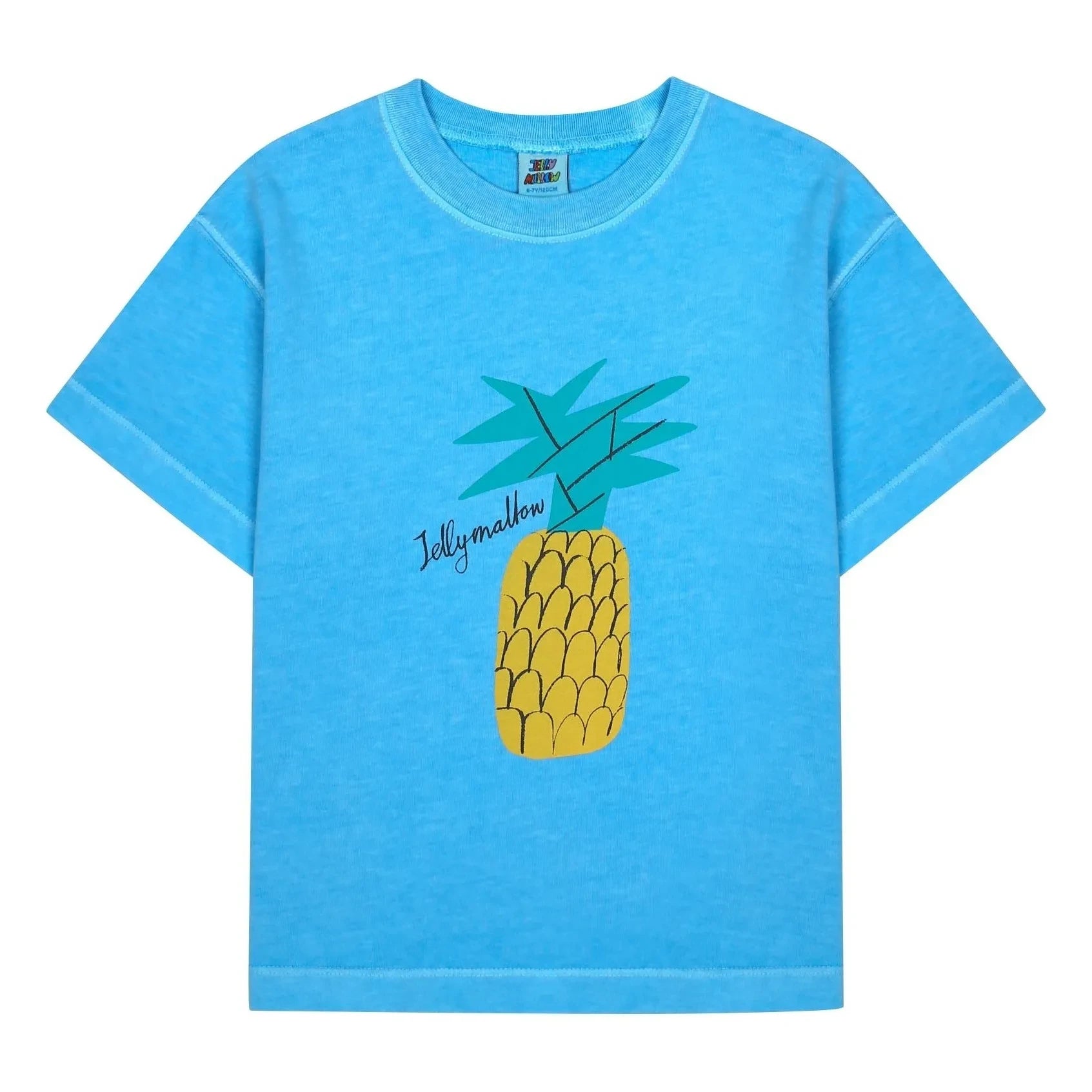 Jelly Mallow - Ananas T-Shirt | Blau