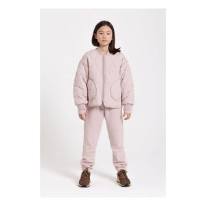 Smallable Kid - Wattierte Woll-Bomberjacke | Blassrosa