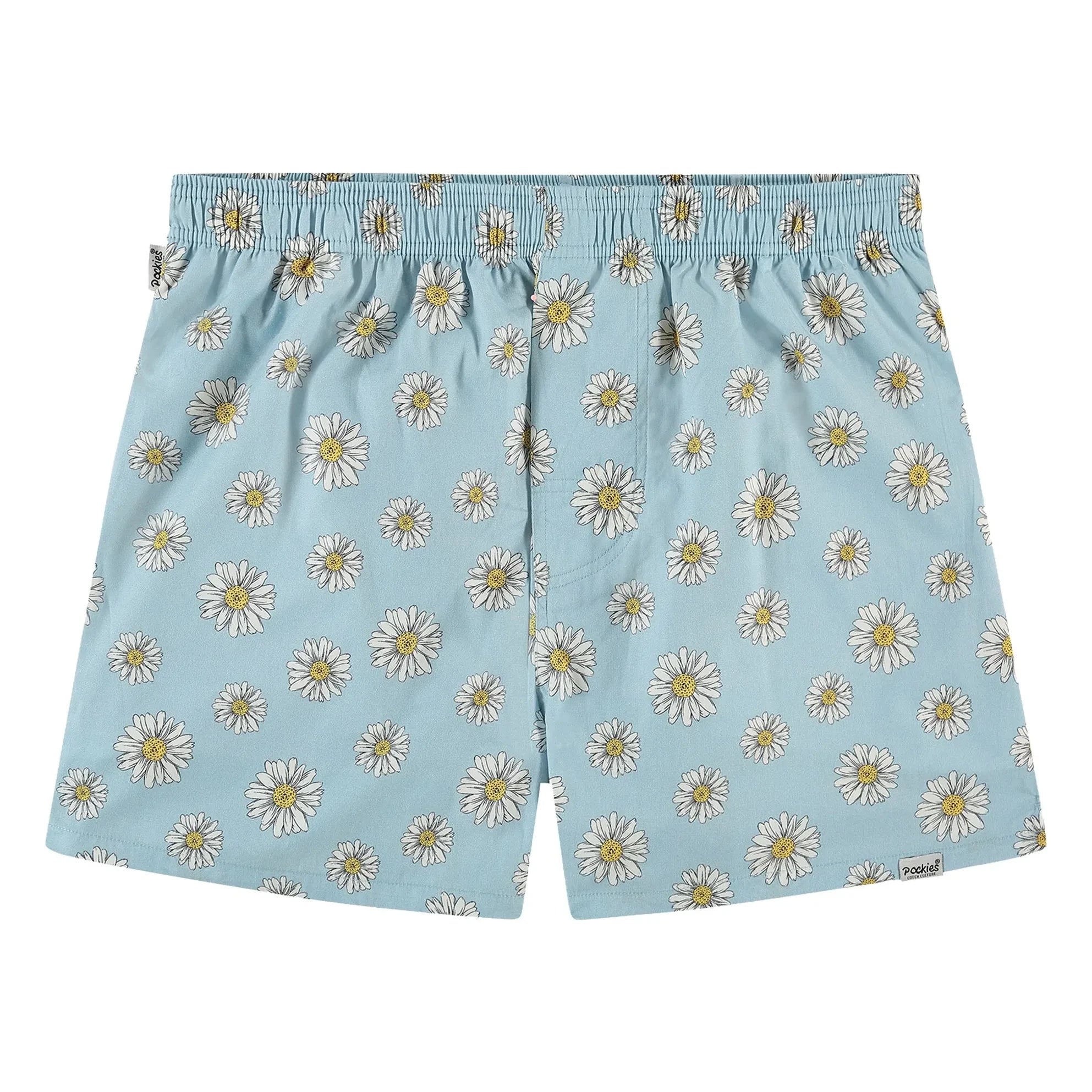 Pockies - Boxershorts Blaue Blumen | Blau