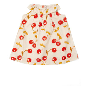 Bonpoint - Niniki Cerises Kleid aus Bio-Baumwolle | Rot