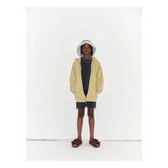 Main Story – Oversize Sweatshirt aus Bio-Baumwolle mit Reißverschluss | Pistaziengrün