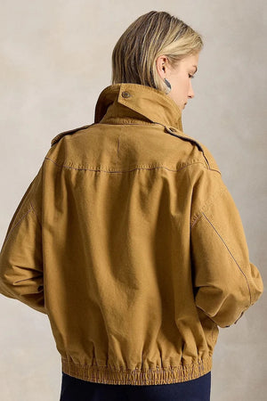 Polo Ralph Lauren pamuklu kadın geçiş ceketi