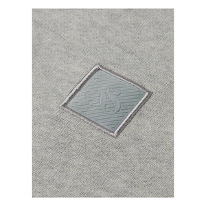 Scotch & Soda - Sweatshirt mit Logo-Patch | Grau meliert