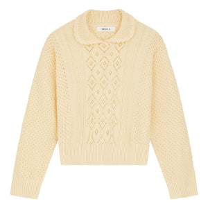 Skall Studio - Alexa Baumwollpullover | Blassgelb