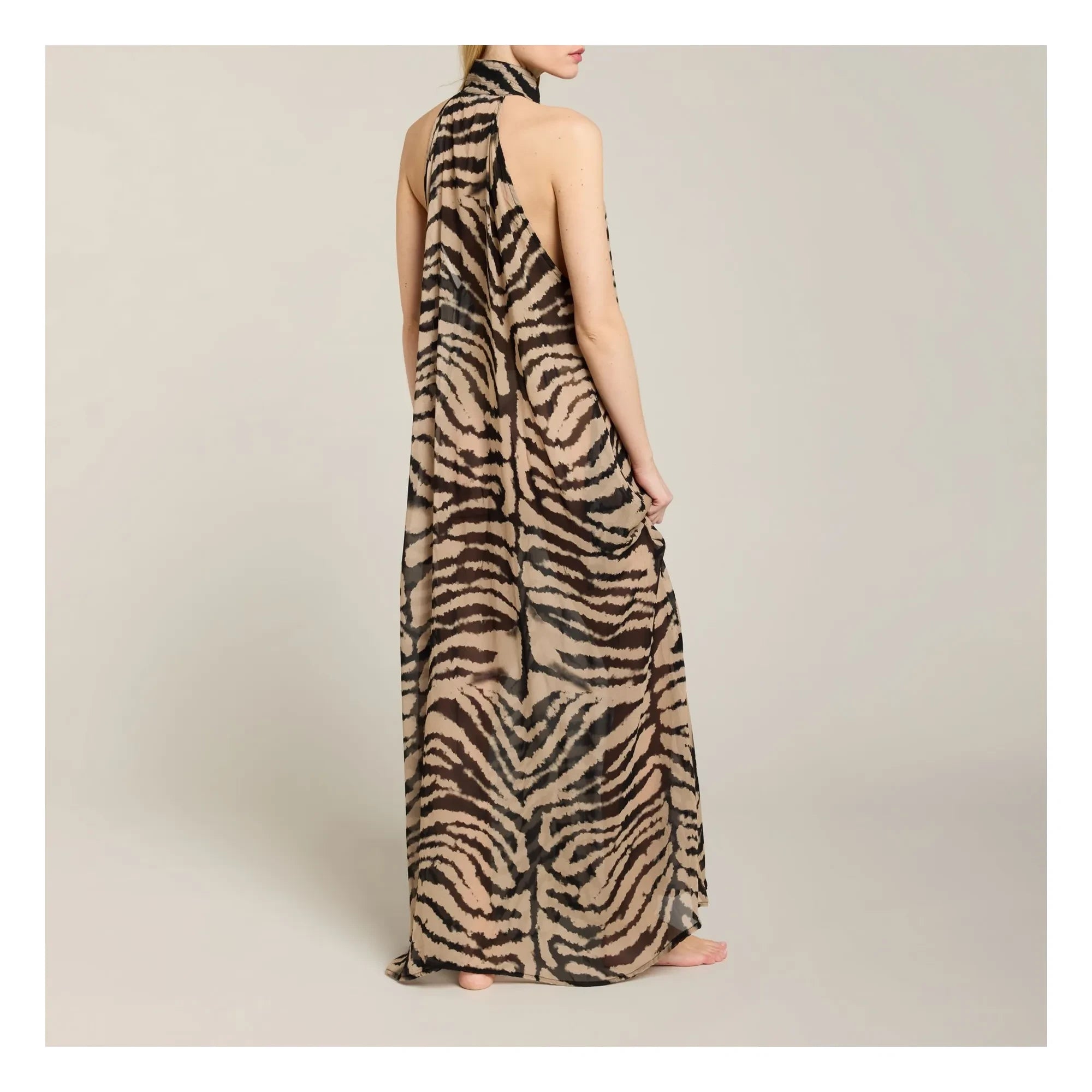 Maison Saint Julien - Mosambik Kleid | Braun