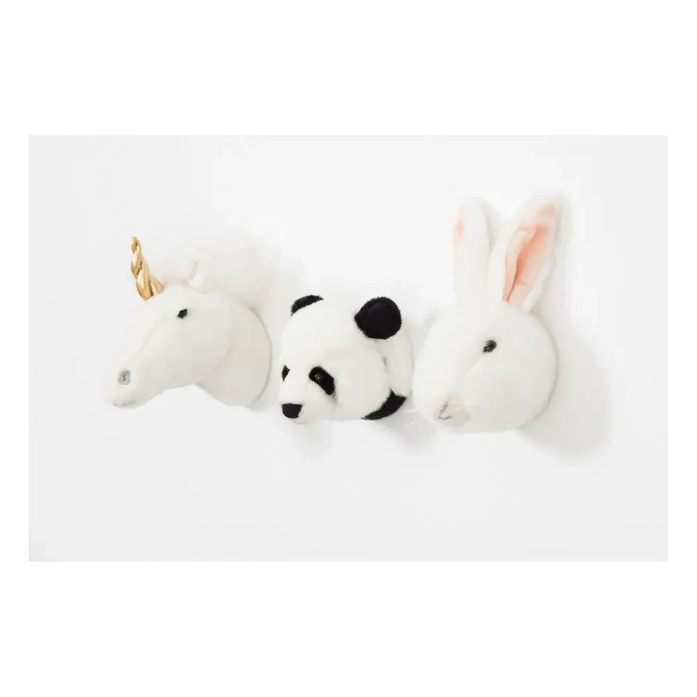 Wild & Soft - Niedliche Tier-Wanddekorationen - 3er-Set
